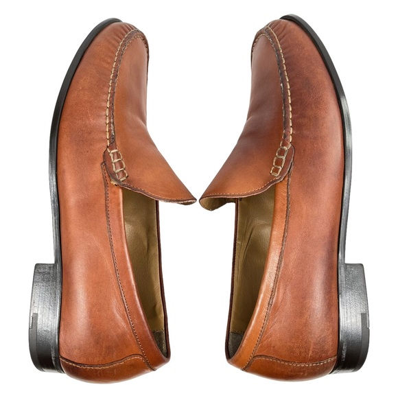 Johnston and Murphy Cresswell Venetian Soft Leather Loafers Men’s 9.5M - Picture 12 of 14